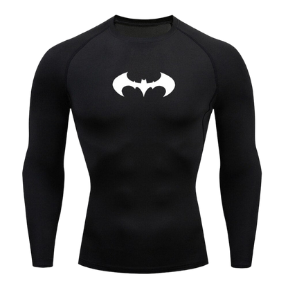 Batman Emblem | Long Sleeve Compression Shirt