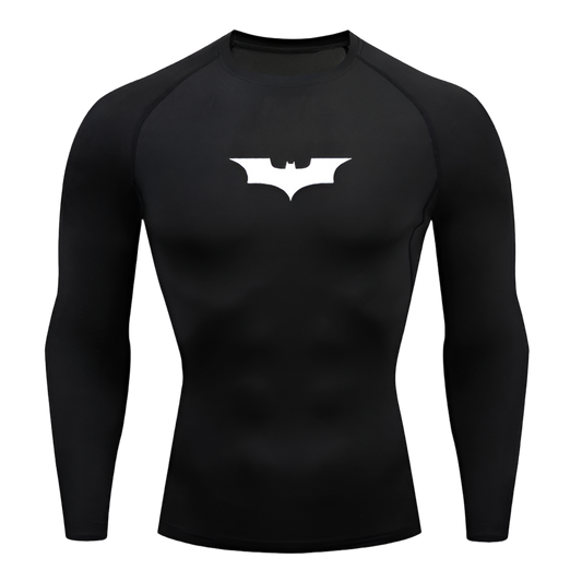 Batman Crest | Long Sleeve Compression Shirt