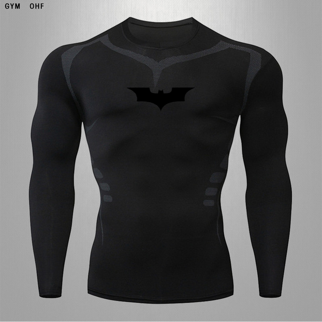 LIMITED EDITION  Batman Short and Long Sleeve Compression Shirts – Dark  Knight Athleisure
