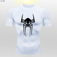 Spiderman Short Sleeve Compression Shirt