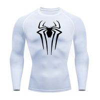 Spider-Man  Long Sleeve Compression Shirt – Dark Knight Athleisure